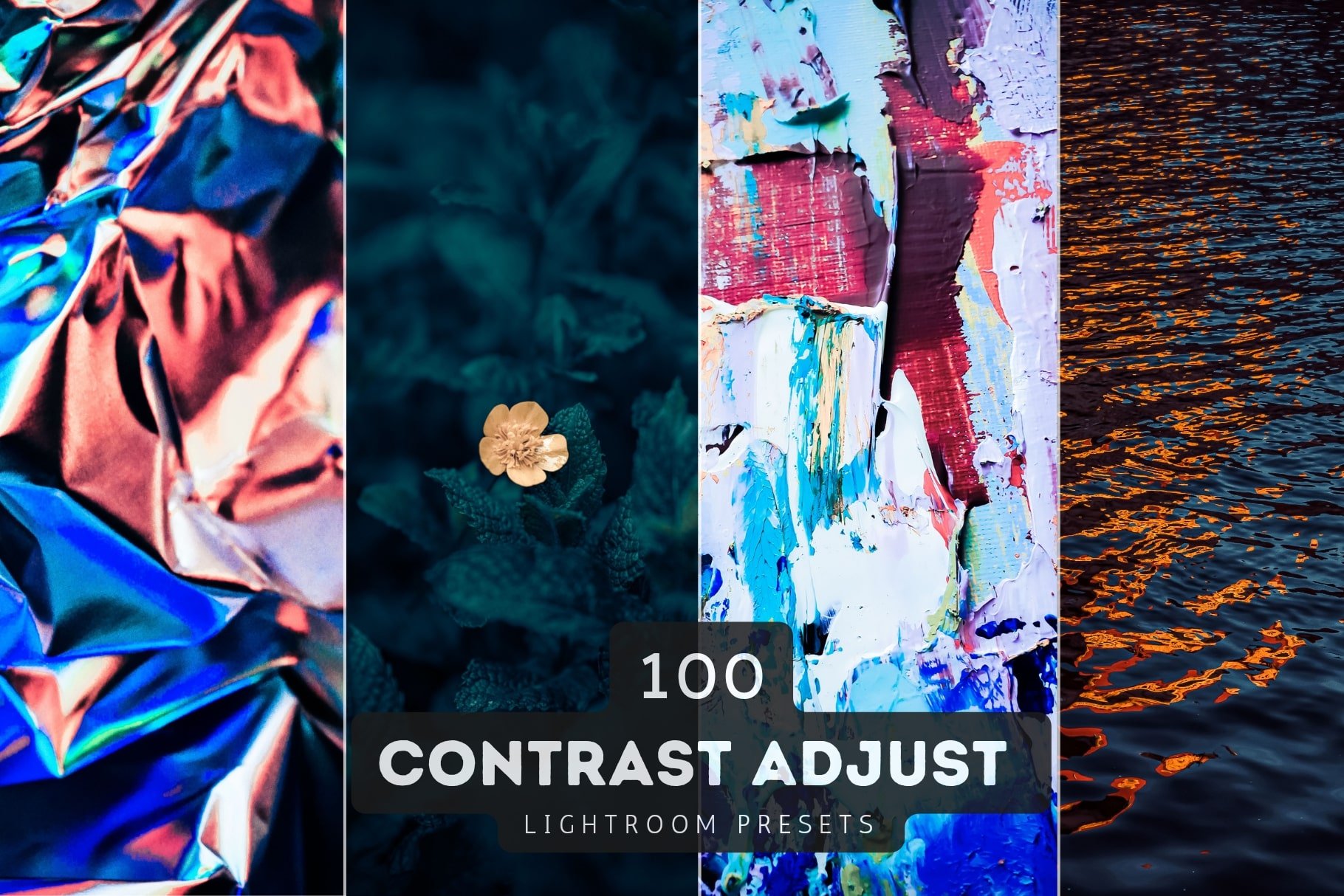 100 Contrast Adjust Lightroom Presetcover image.