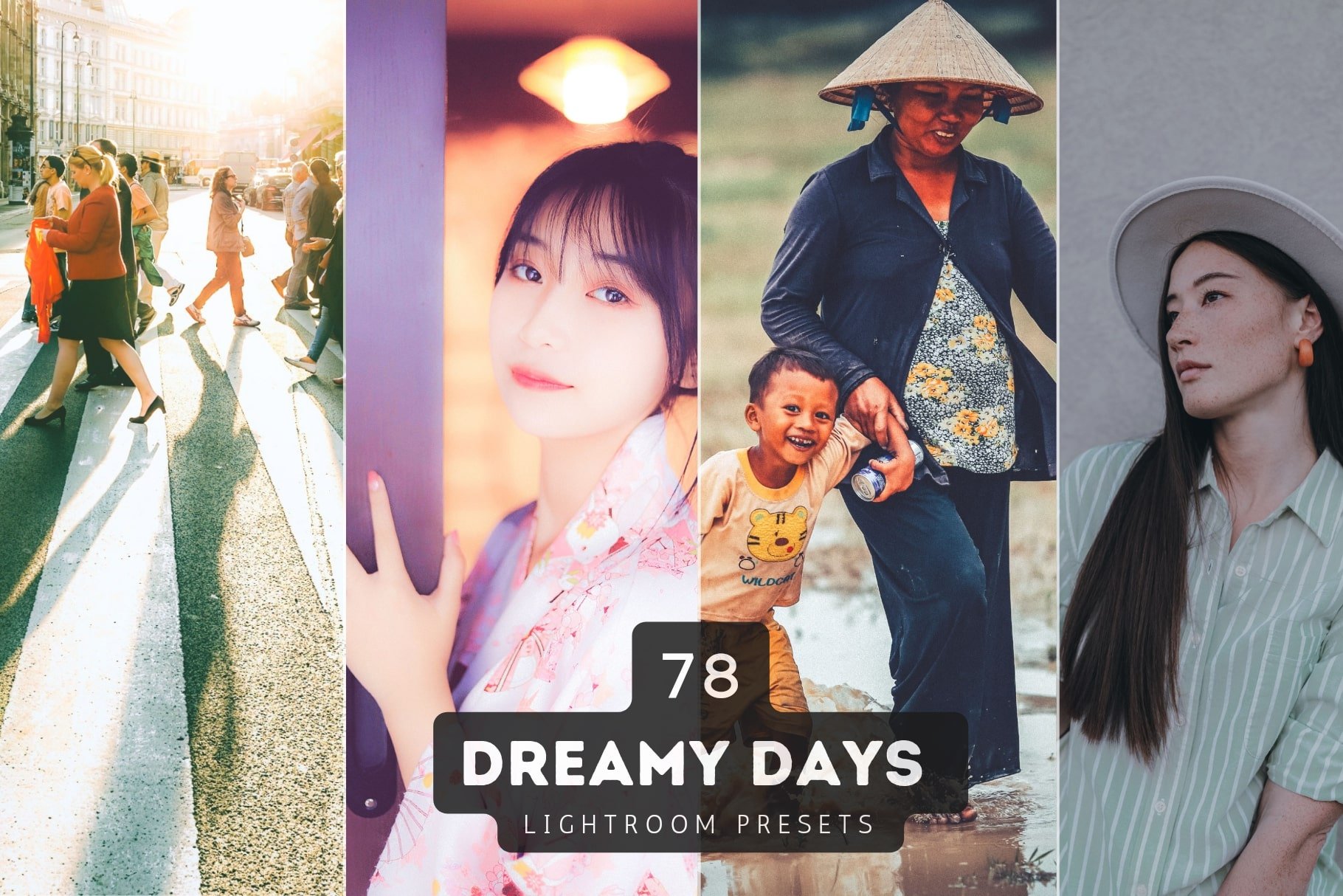 78 Dreamy Days Lightroom Presetscover image.