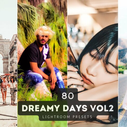 Dreamy Days Lightroom Presets VOL 2cover image.