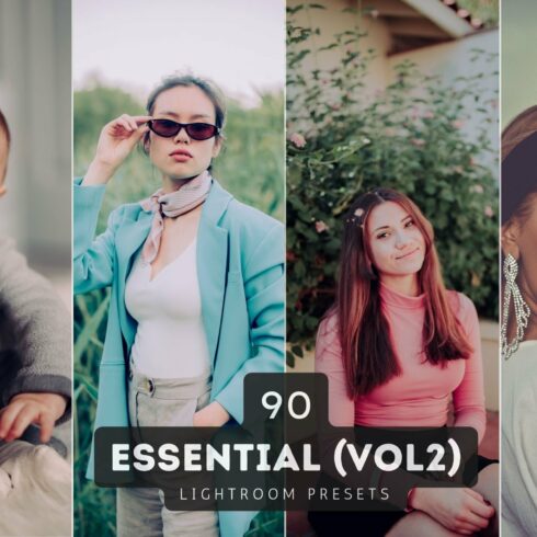 Essential Lightroom Presets Vol 2cover image.