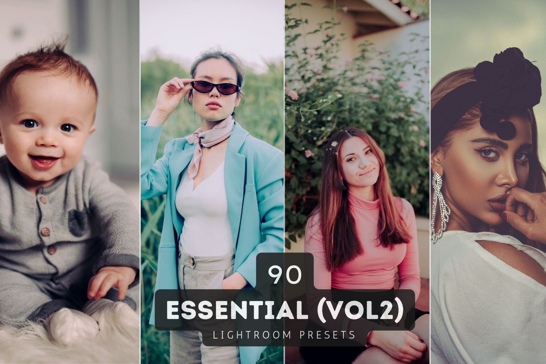 Essential Lightroom Presets Vol 2cover image.