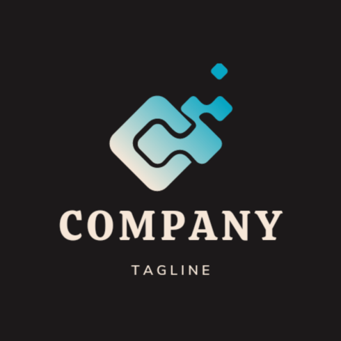 Letter C Tech Logo Design cover image.