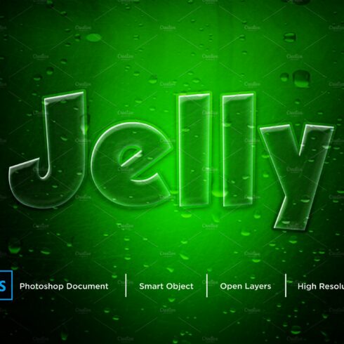 Jelly Text Effect & Layer Stylecover image.