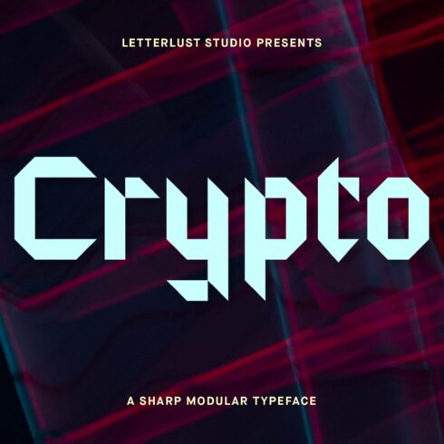 Crypto Typeface cover image.