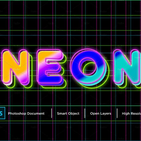 Neon Text Effect & Layer Stylecover image.