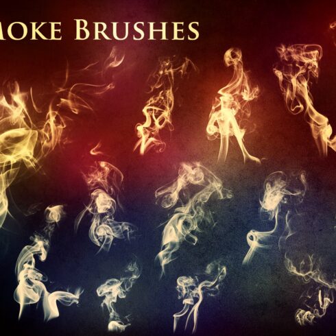 22 Smoke and Fire Brushes & PNGcover image.