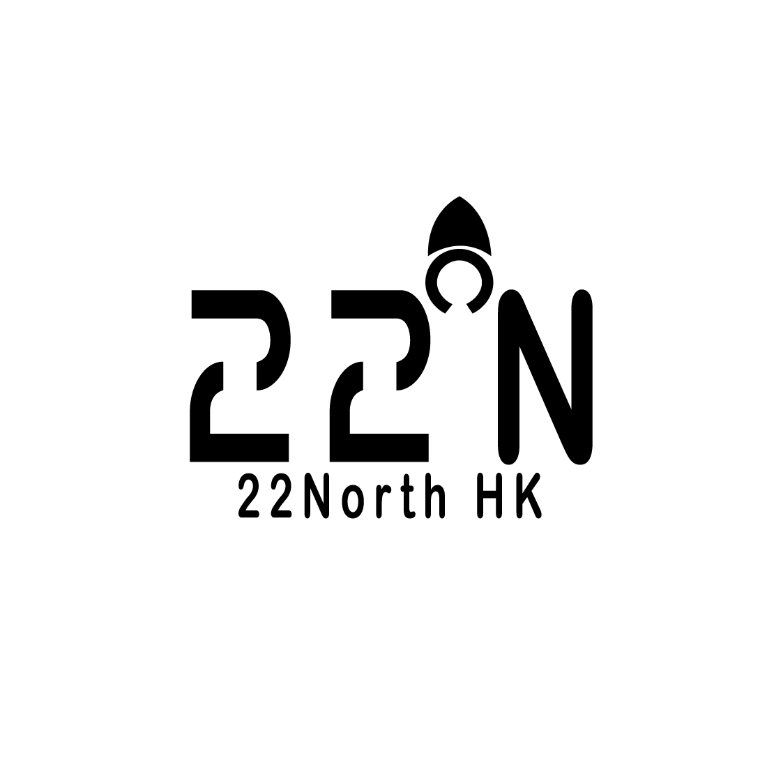 22 Degree North - TShirt Design preview image.