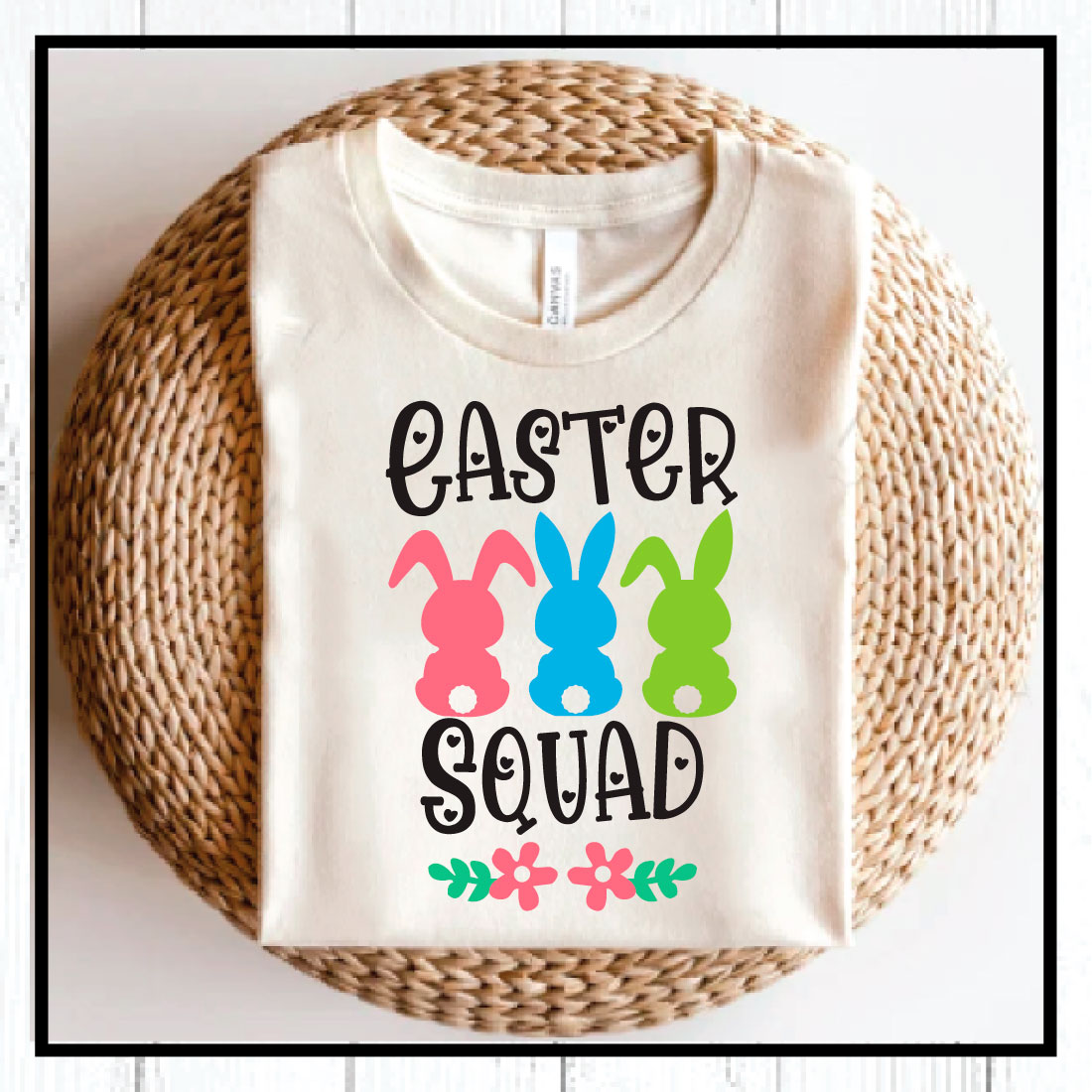 easter squad svg preview image.