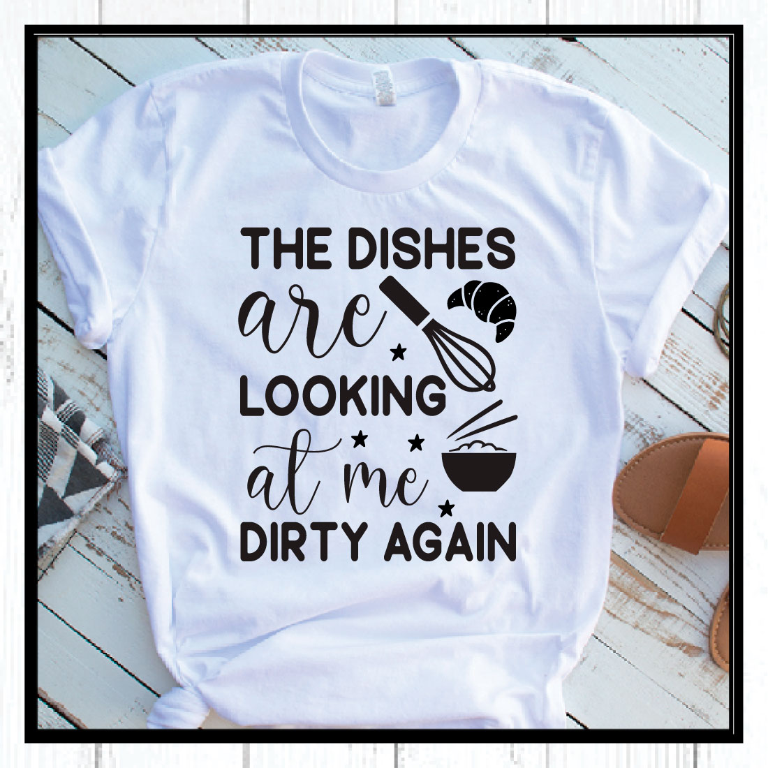the dishes are looking at me dirty again svg preview image.