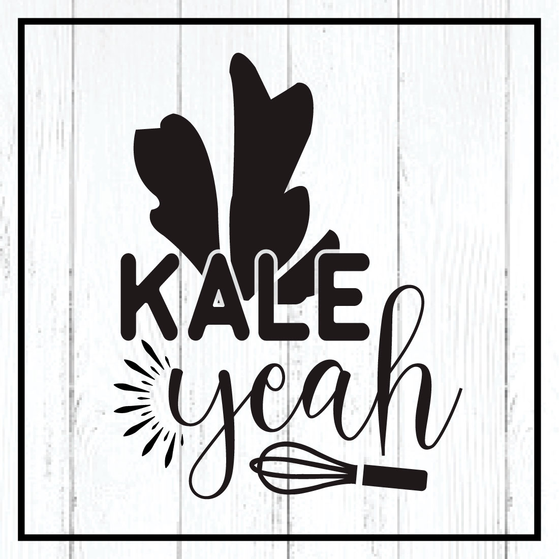 kale yeah svg cover image.