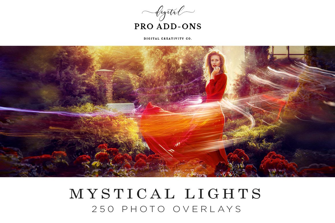 Mystical Lights - 250 Photo Overlayspreview image.