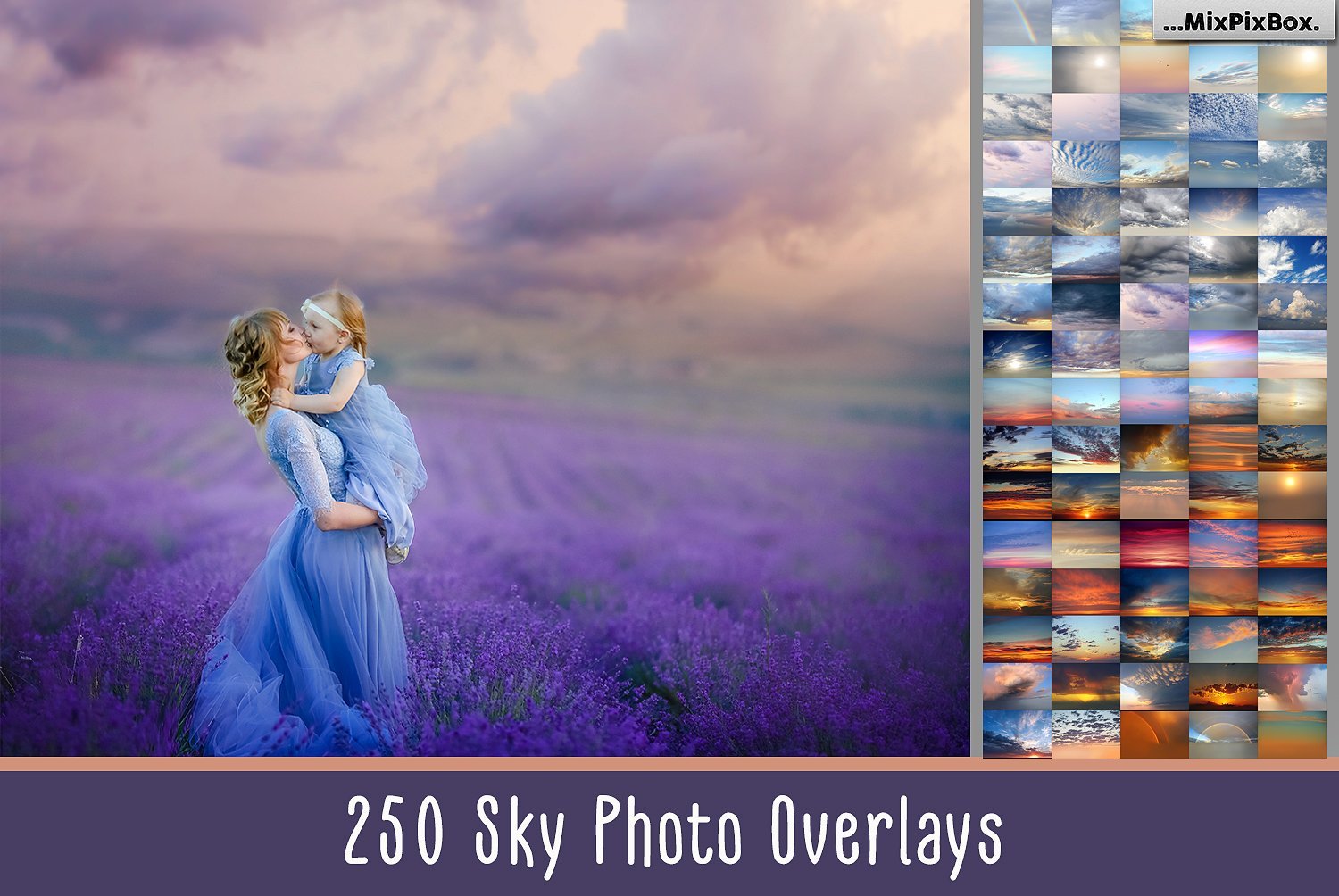 1000 Sky Overlays Packpreview image.