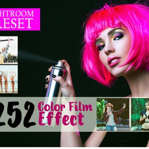 Premium Color Film Effect Lightroomcover image.