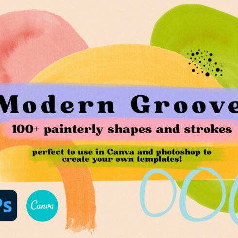 Modern Groove Shapes and Strokescover image.