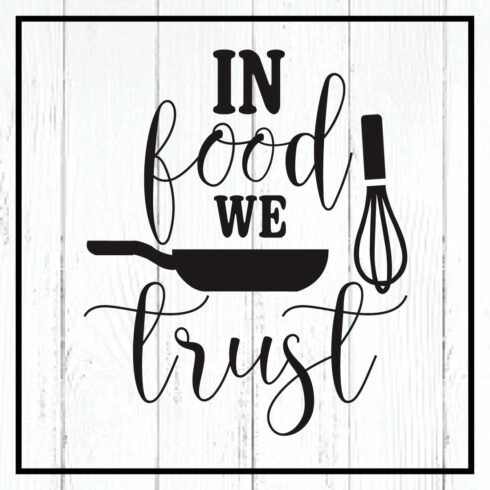 in food we trust svg cover image.