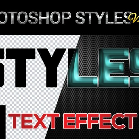 10 creative Photoshop Styles V272cover image.