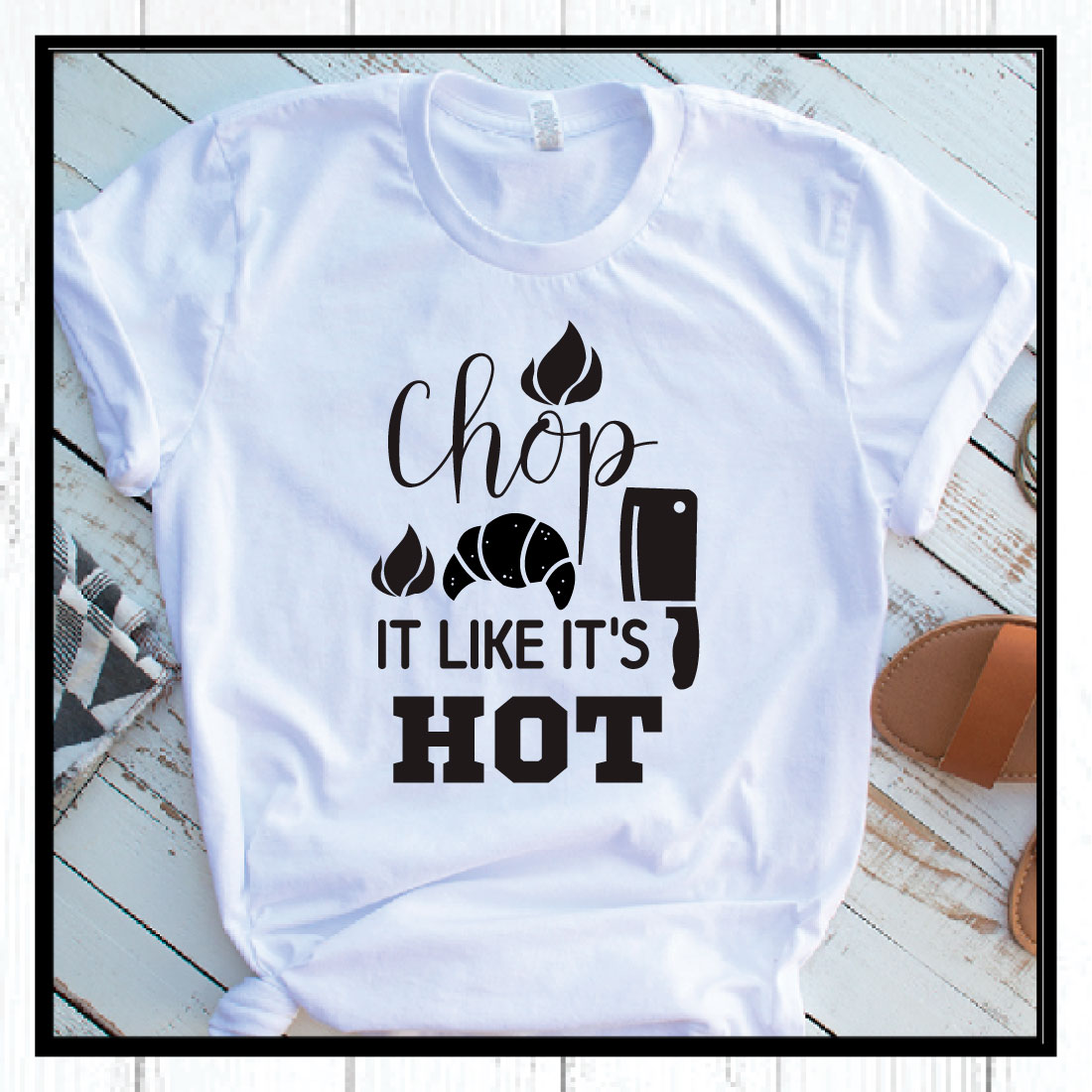 chop it like it\'s hot svg preview image.