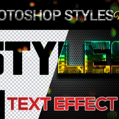 10 creative Photoshop Styles V29cover image.