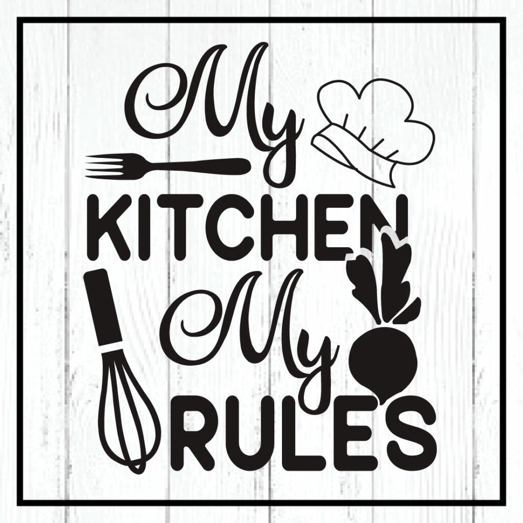 my kitchen my rules svg - MasterBundles,funny kitchen bundle,funny ...