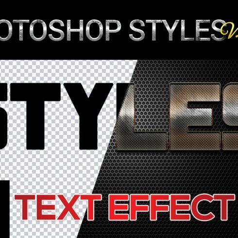 10 creative Photoshop Styles V292cover image.