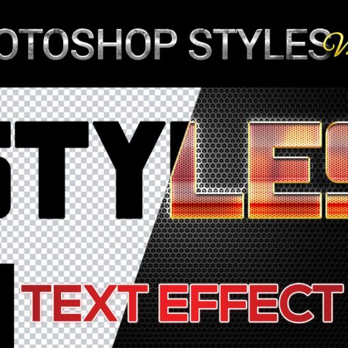 10 creative Photoshop Styles V295cover image.