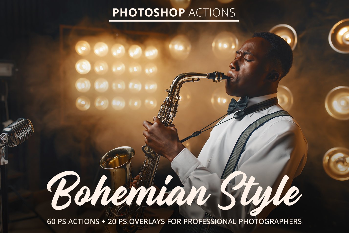 Bohemian Style Actions for Photoshopcover image.