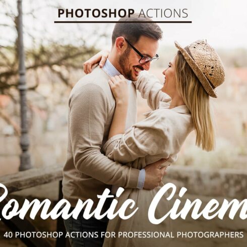 Romantic Cinema Action for Photoshopcover image.