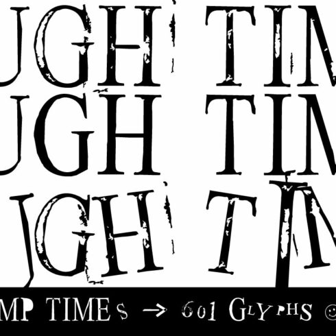 FONT | Rough Stamp Times cover image.
