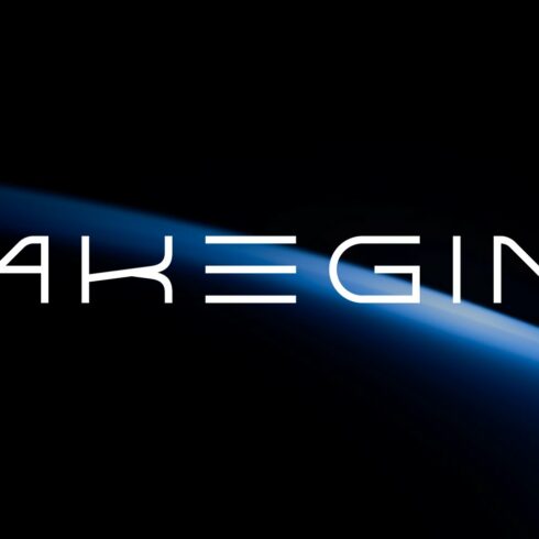 Akegin font cover image.