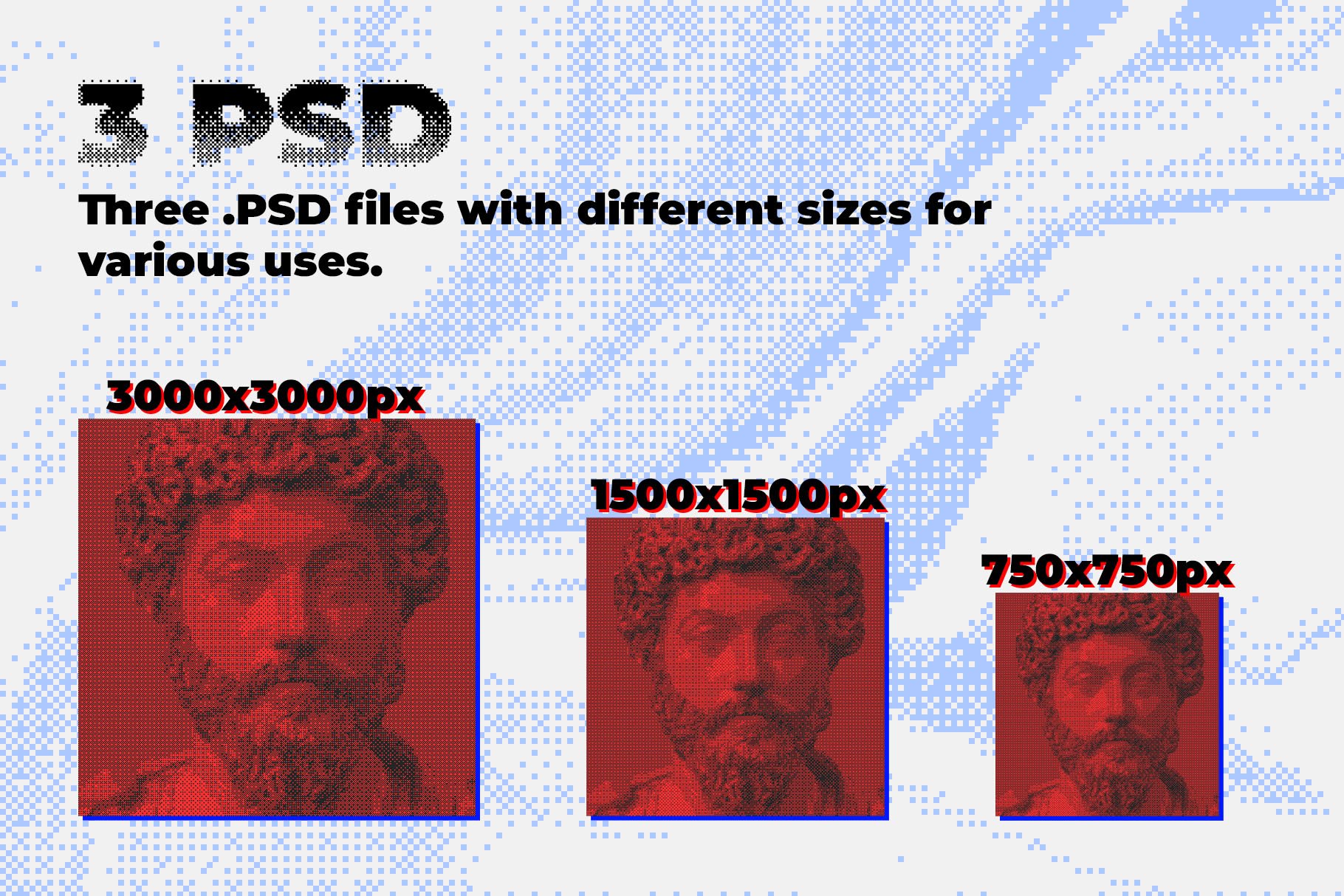 Bitmapper 2 - PSD Templatepreview image.