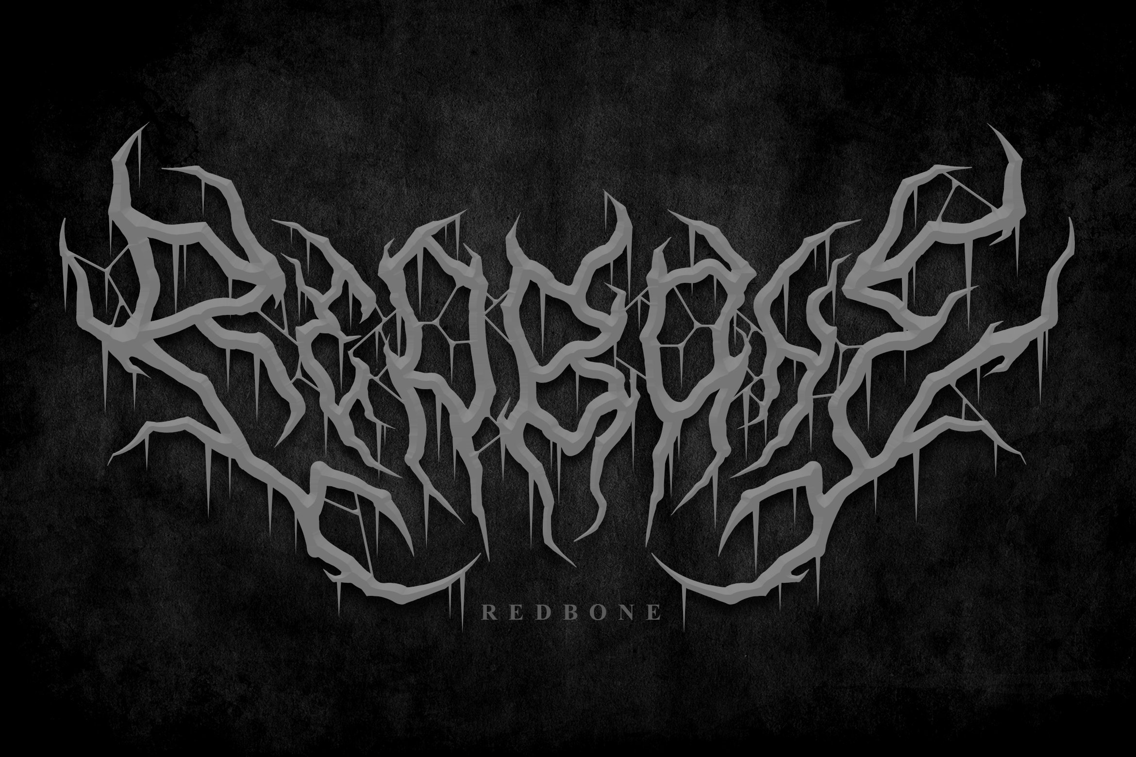 Onerock | Black Metal Font Vol.6 preview image.