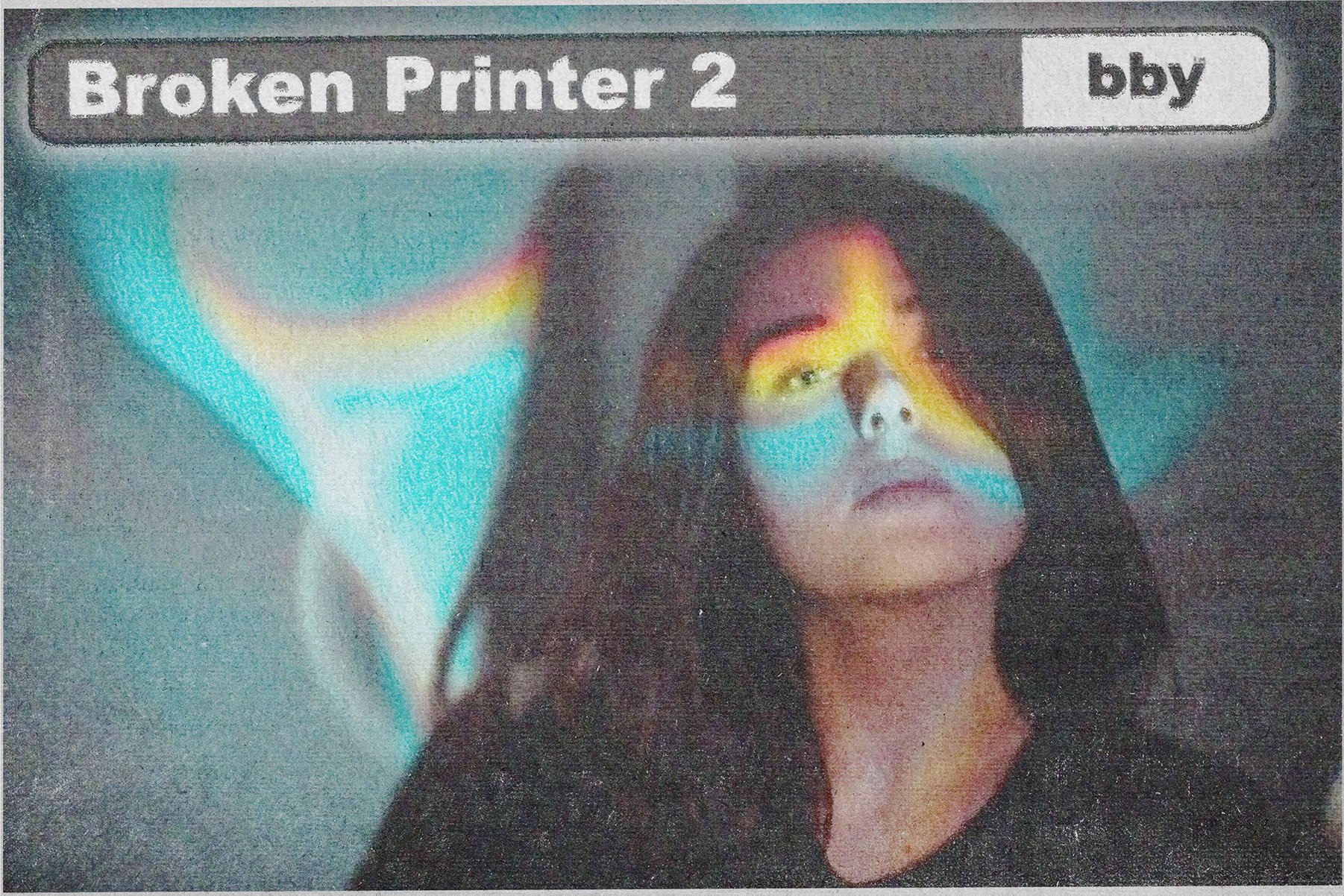 Broken Printer 2 .PSD Templatepreview image.