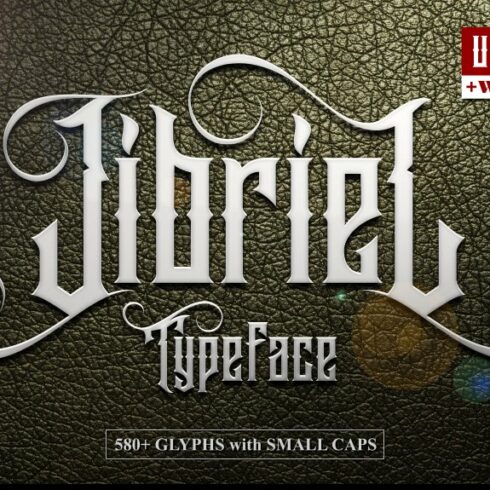 Jibriel Typeface cover image.