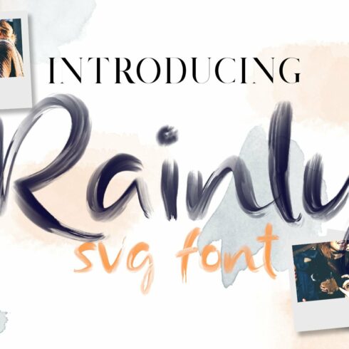 Rainly - Brush & SVG Font cover image.