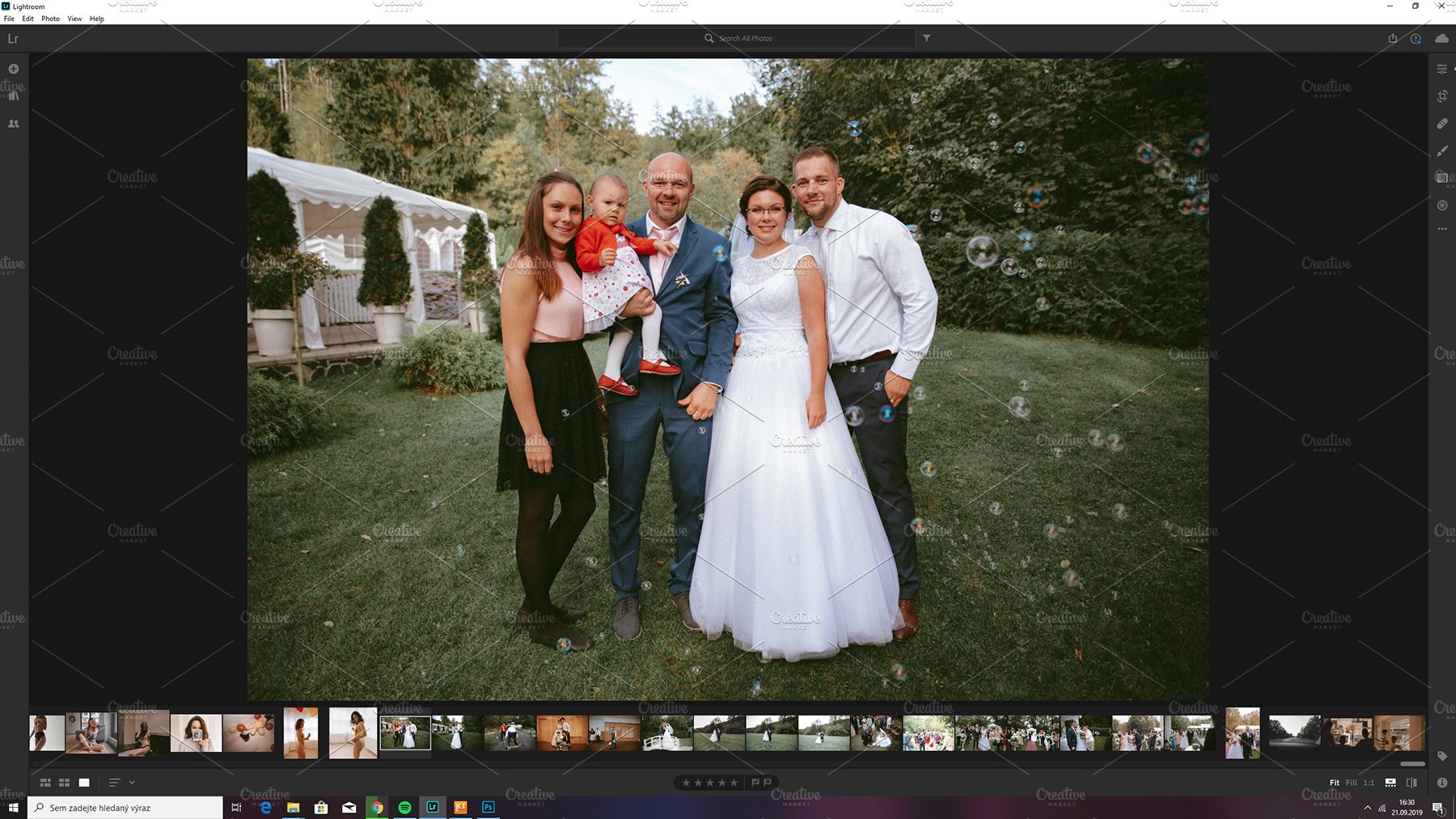 Lightroom preset classy analogpreview image.