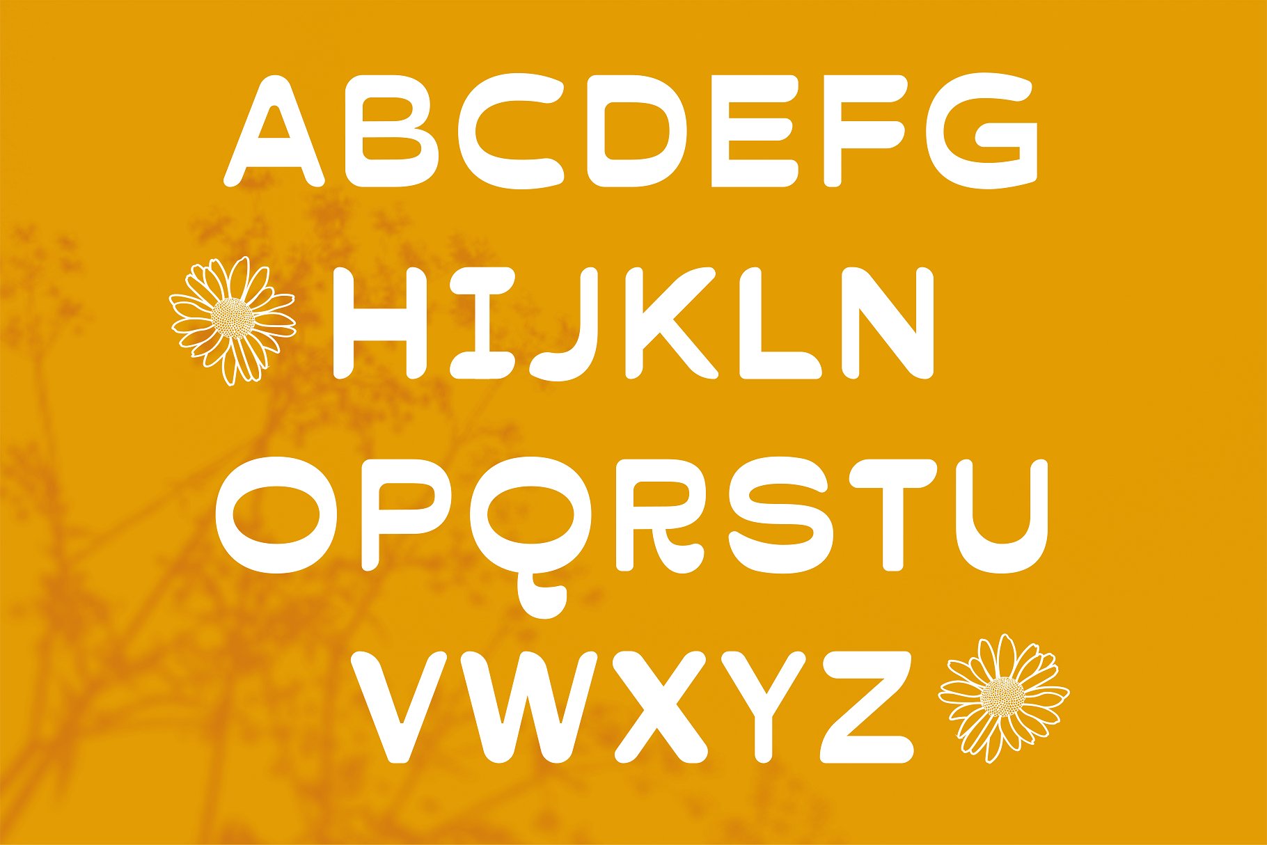 Soul Daisy - Organic Font preview image.