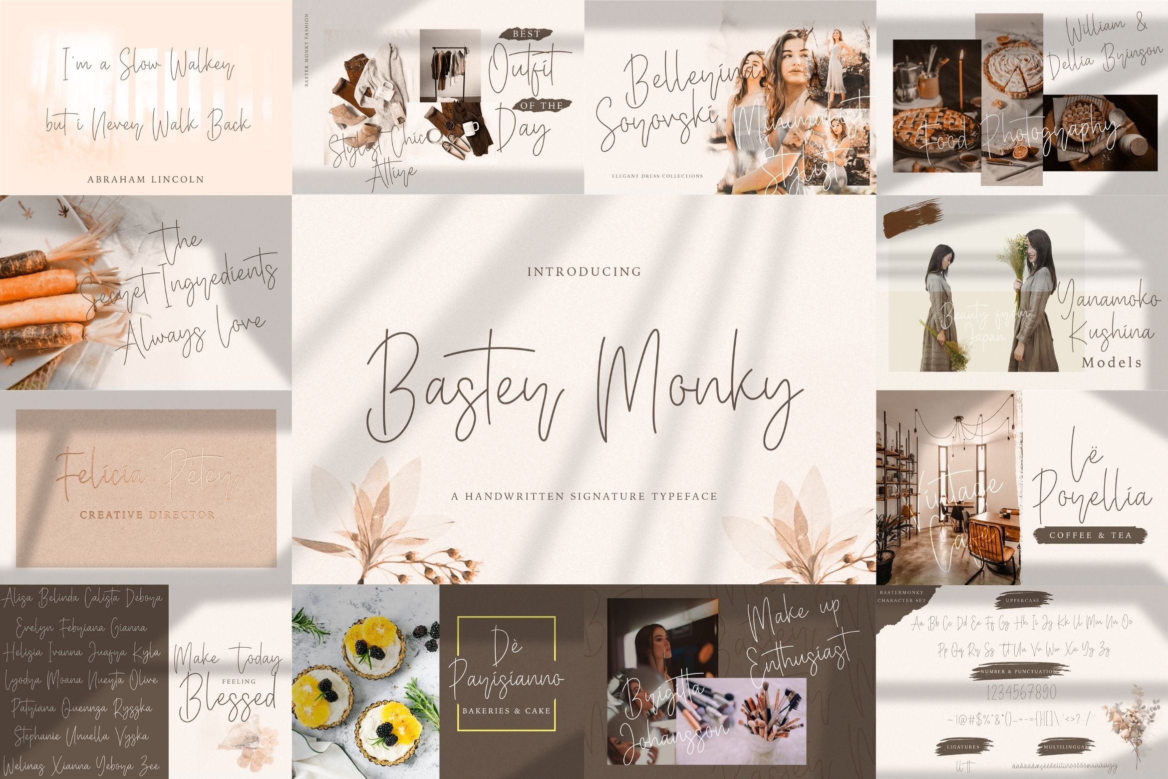 Handwritten Font Bundle Vol 15 preview image.