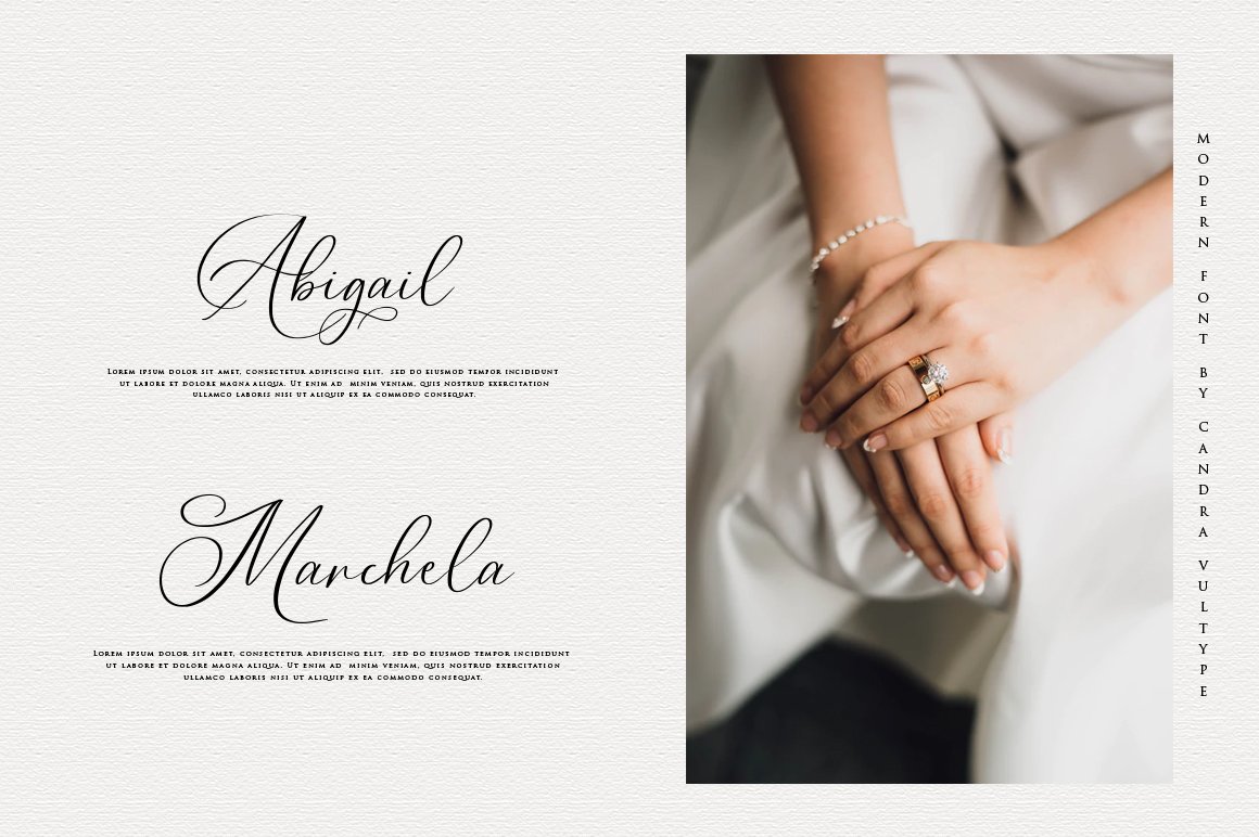 Dagtton - Wedding Calligraphy Font preview image.