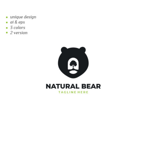 Natural Bear Logo cover image.