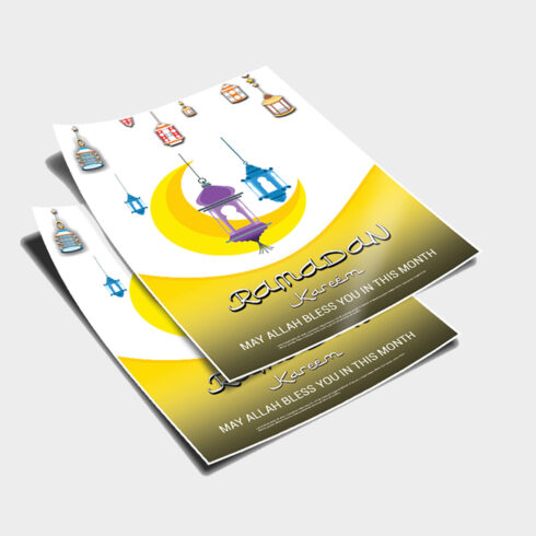 Ramadan kareem poster/flyer design in just 6$ cover image.