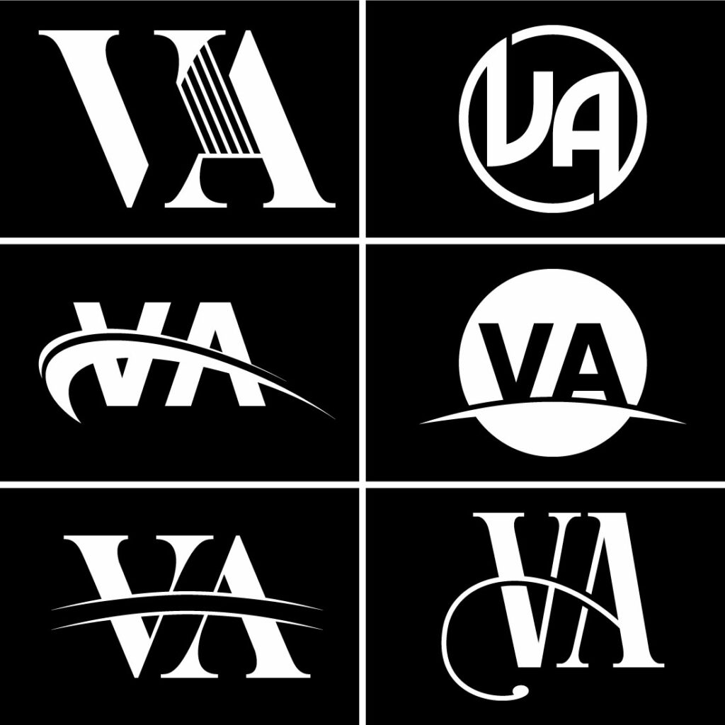 Initial Letter V A Logo Design Vector Template - MasterBundles