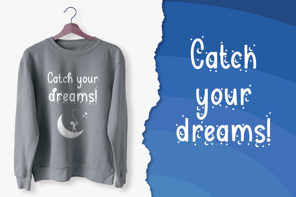 3 catch your dreams cool grey sweeter design 195