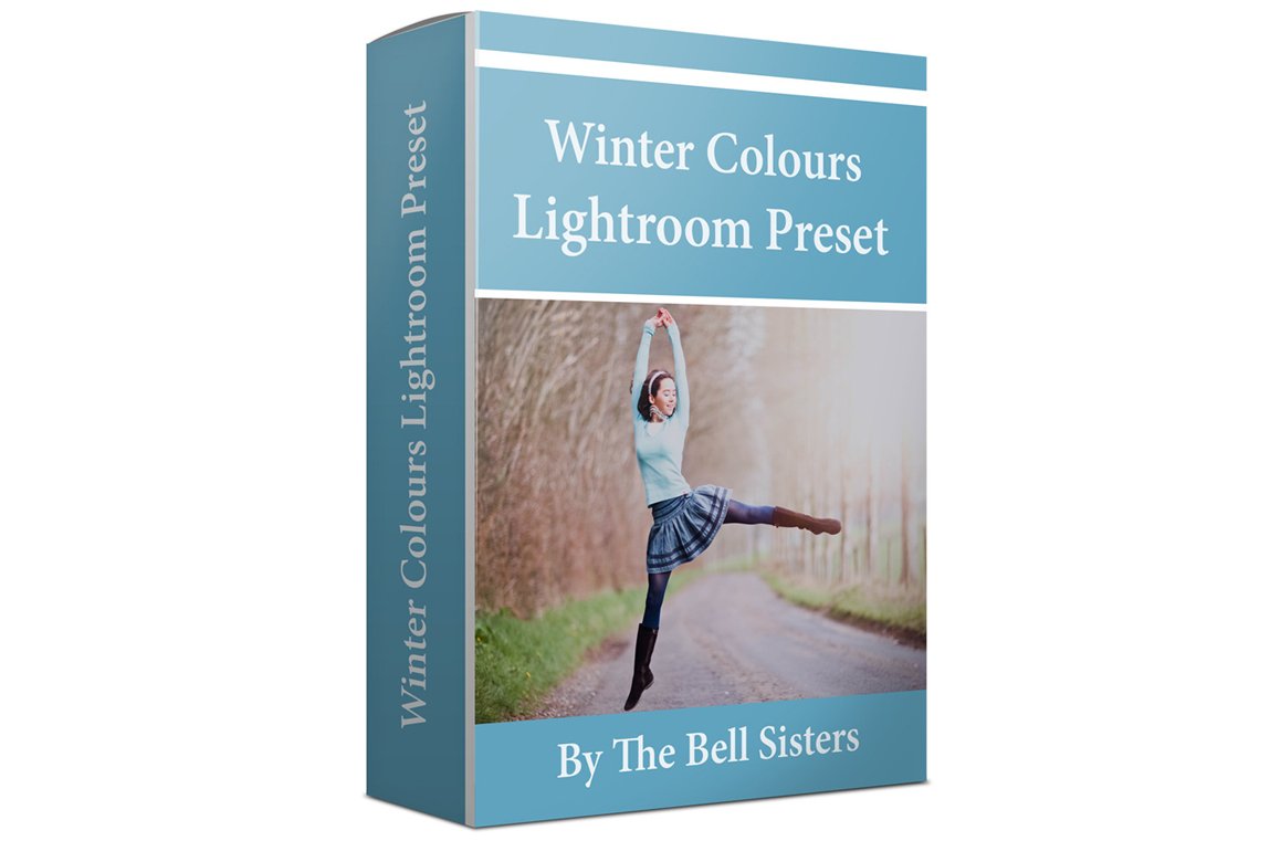 Winter Colours Lightroom Preset Packcover image.