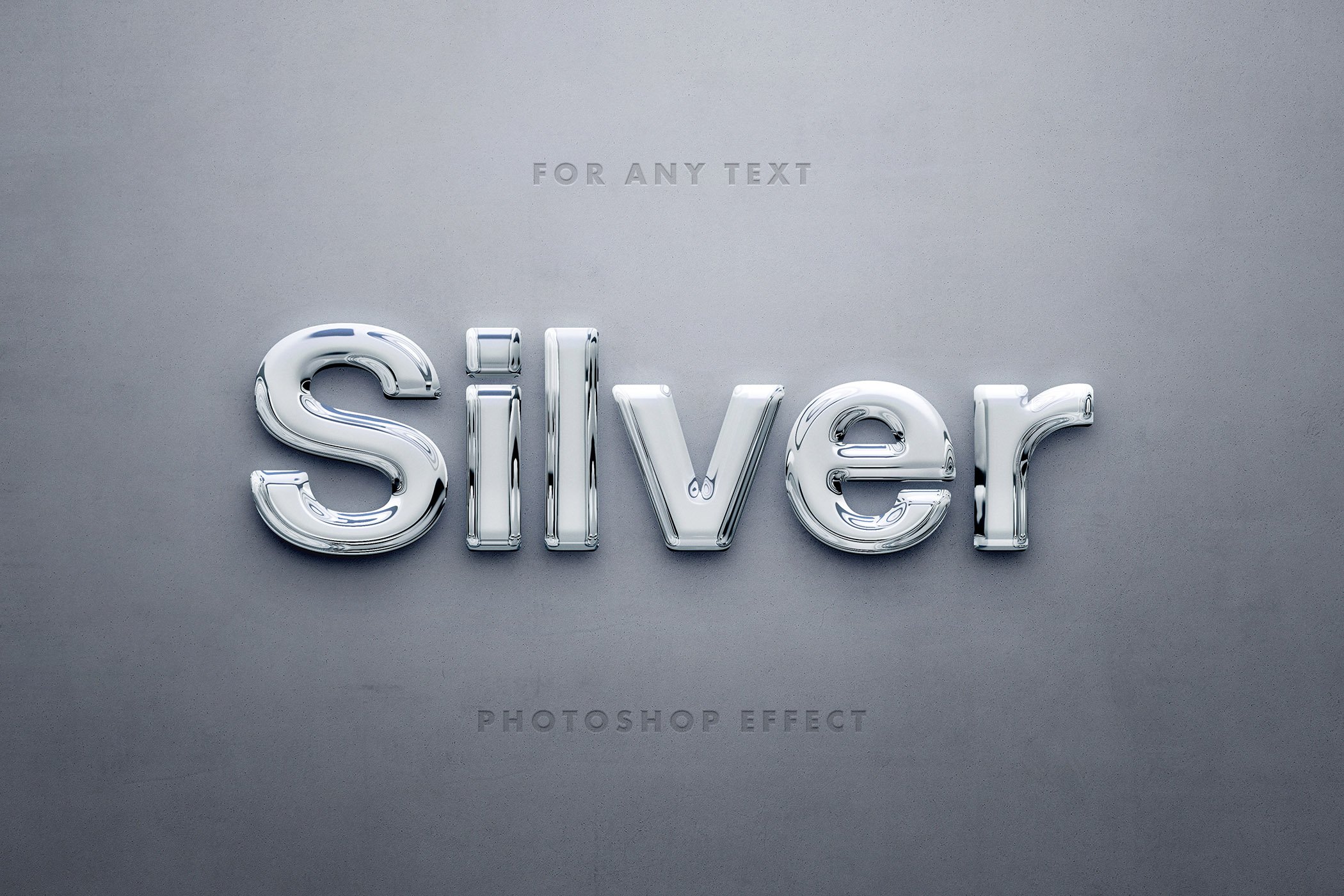 3 silver text effect 243