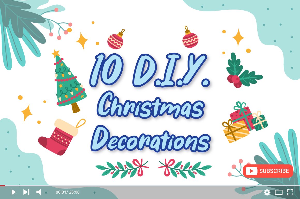 3. youtube thumbnail diy christmas decorations 164