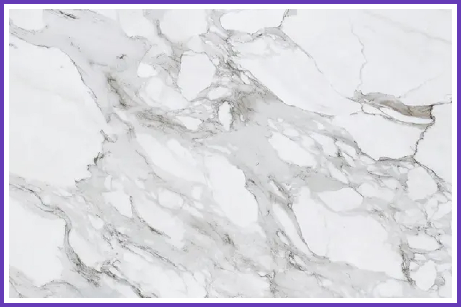 Patterned white marble wallpaper.