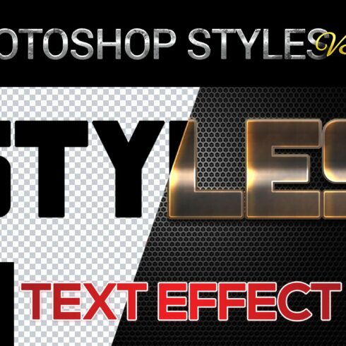 10 creative Photoshop Styles V303cover image.
