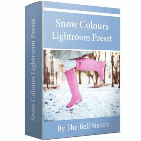 Snow Colours Lightroom Preset Packcover image.