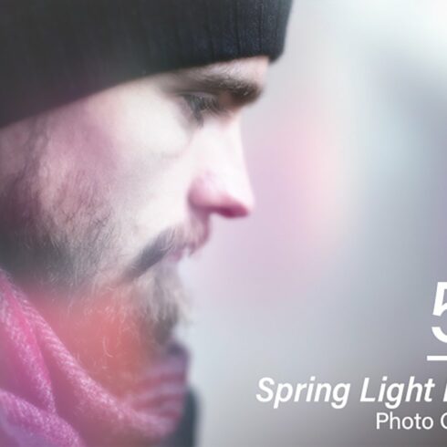 55 Spring Light Leaks Overlayscover image.