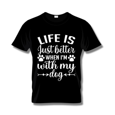Dog Lover T-Shirt Design cover image.